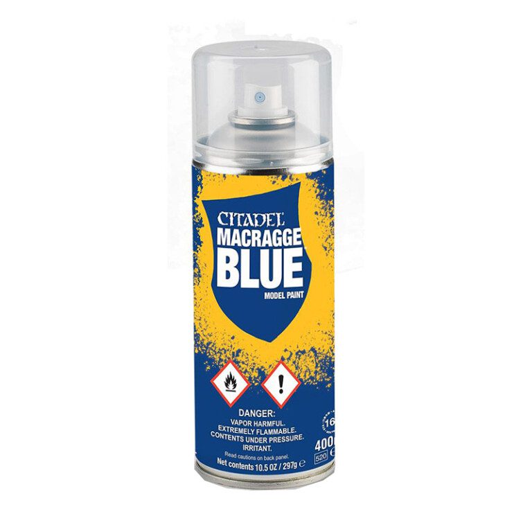 62-16 Citadel Spray Paint: Macragge Blue