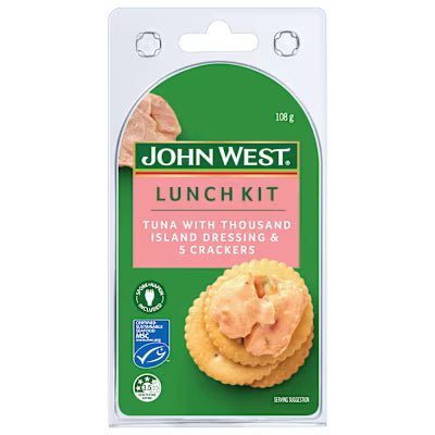 John West Lunch Kit In Thousand Island 108g