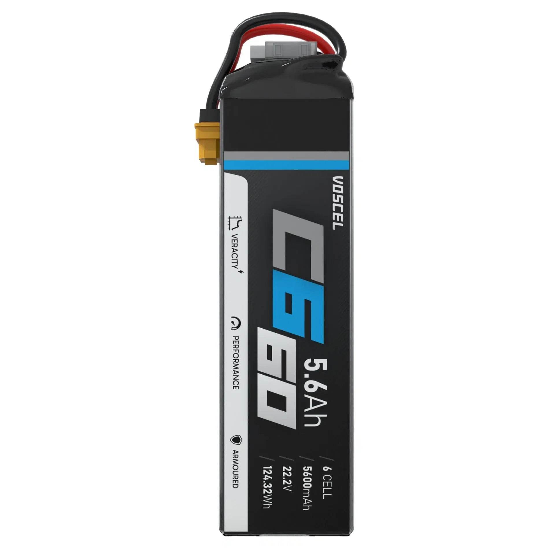 Voscel C660 5600mAh 6S 60C 22.2V 124.32Wh Battery with XT90 - Rising Sun FPV