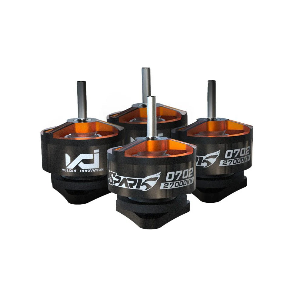 VCI Spark 0702 Dual-Bearing Micro/Whoop FPV Drone Racing Motors (Set of 4) - Rising Sun FPV