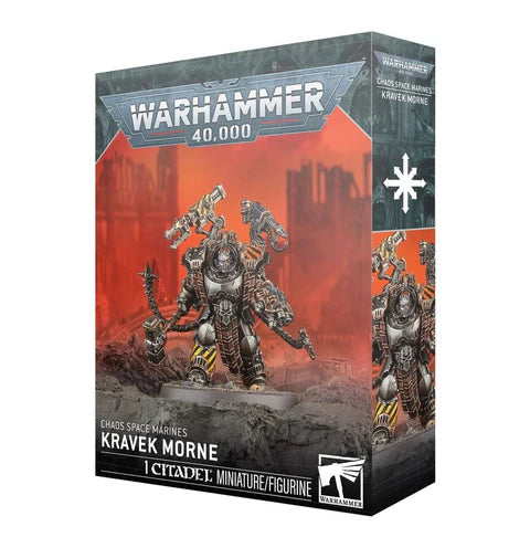 43-33 CHAOS SPACE MARINES: KRAVEK MORNE
