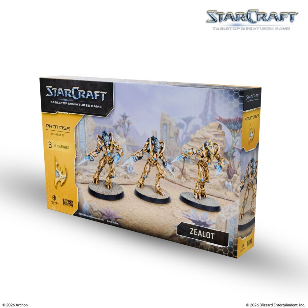 Starcraft Miniatures Games: Protoss - Zealot - Expansion Set