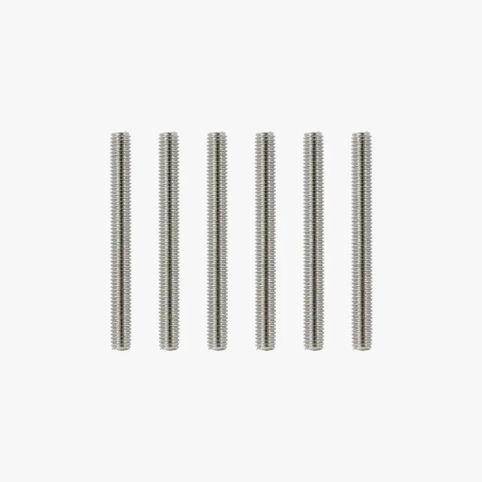Bambu Lab M3 Carbon Steel Full-Thread Rod (6PCS)