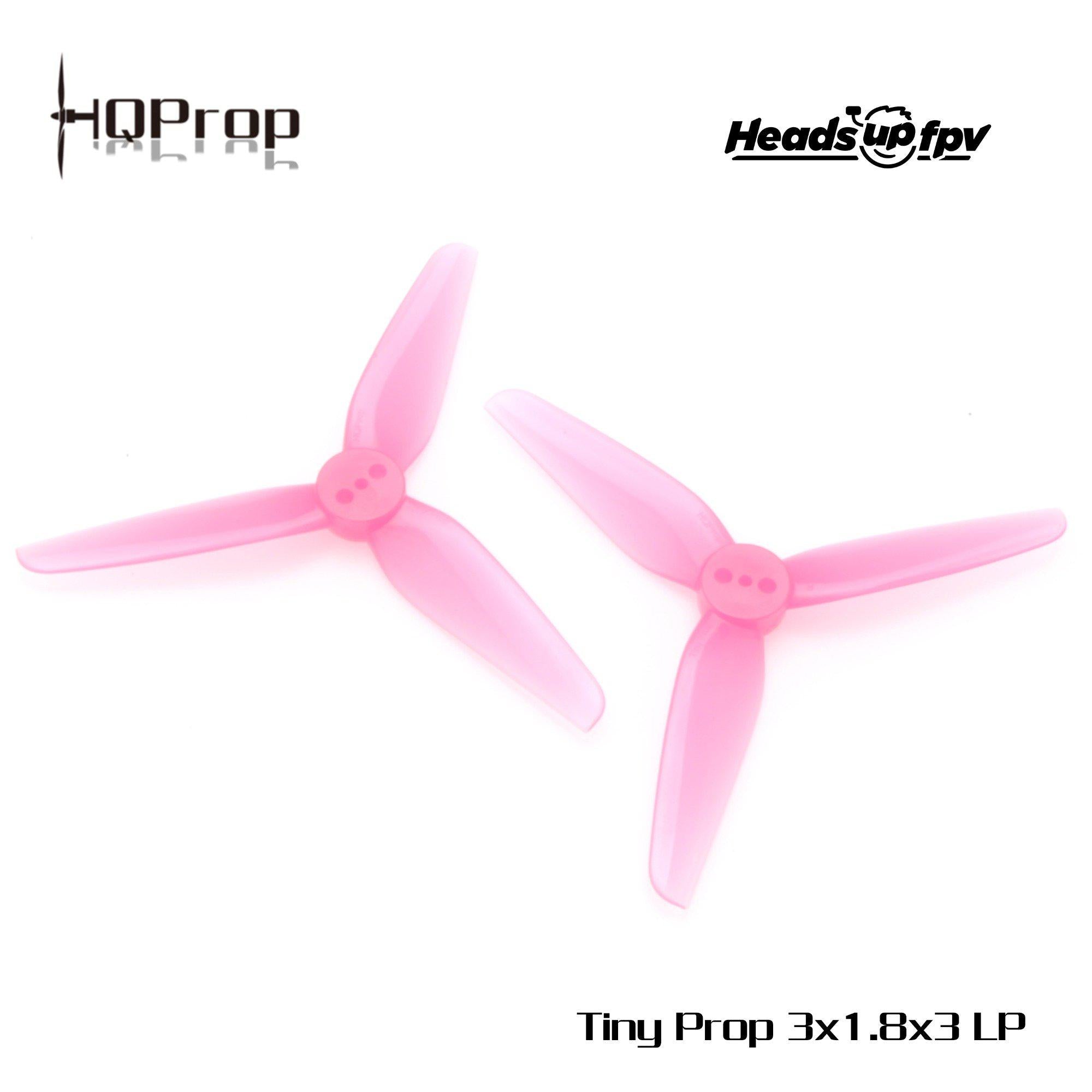 HQProp T3X1.8X3（2CW+2CCW)-Poly Carbonate-1.5MM - Rising Sun FPV