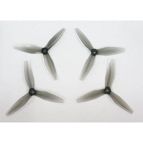 HQ Durable Prop Poly Carbonate 5x4.5x3V3 Tri Blade Propellers CW/CCW 1 Pack (4 Pieces) - Rising Sun FPV