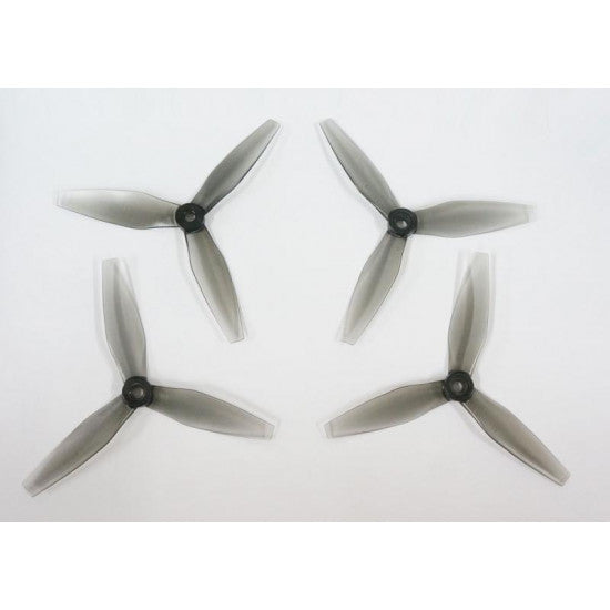 HQ Durable Prop Poly Carbonate 5x4.5x3V3 Tri Blade Propellers CW/CCW 1 Pack (4 Pieces)