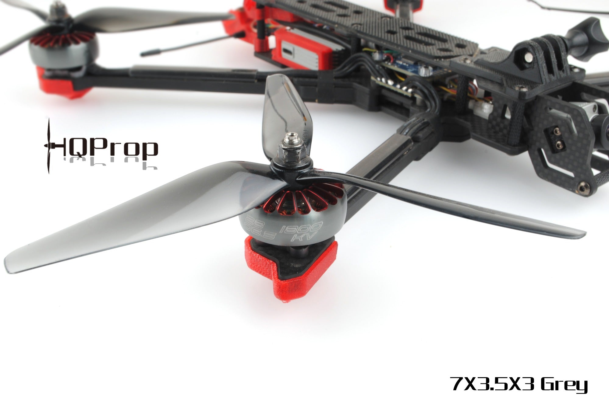 HQProp 7X3.5X3 Light Grey (2CW+2CCW) - Rising Sun FPV