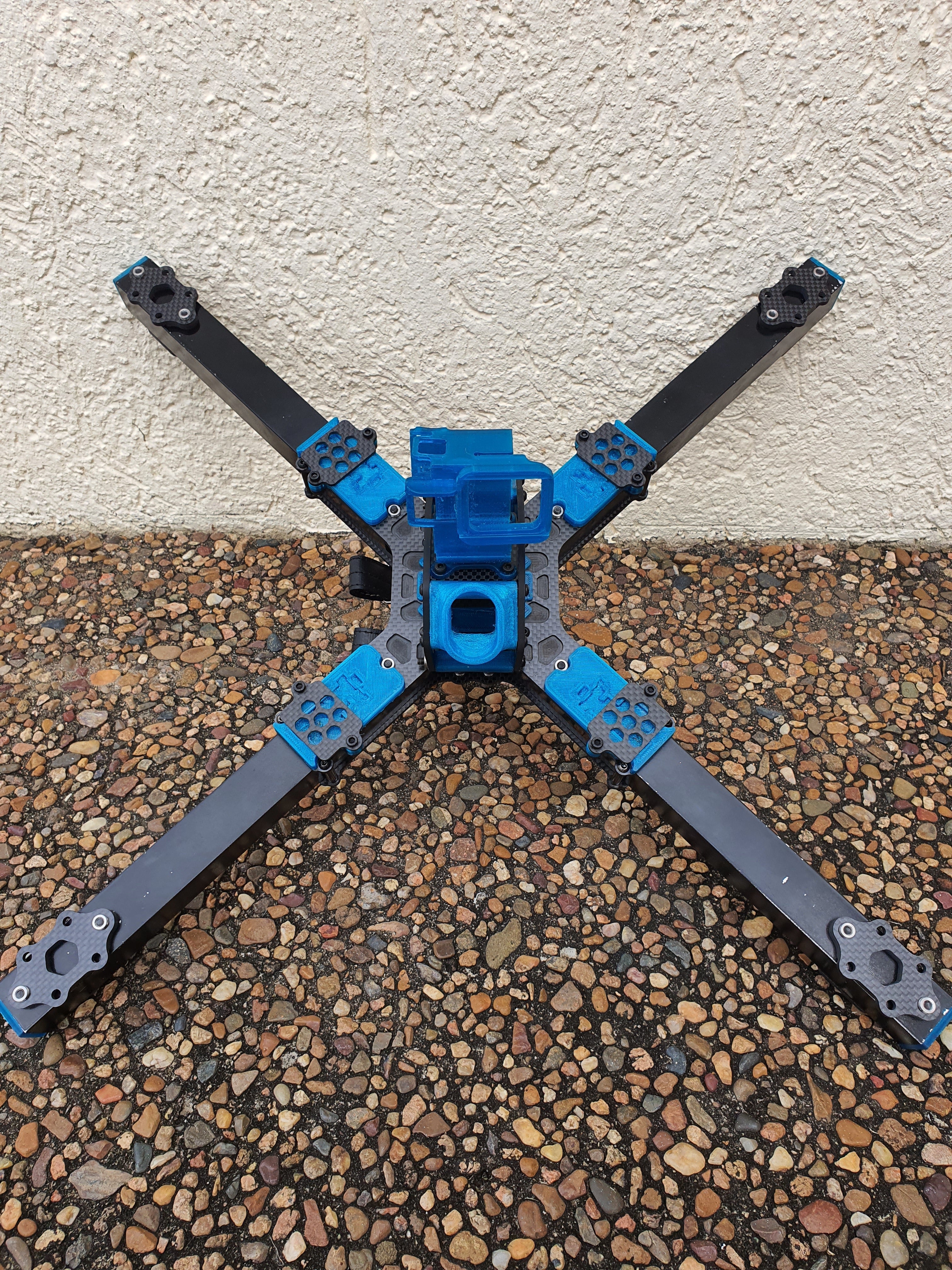 Jormungandr - Midgard Serpent - Beast Class Frame Hardware/Carbon Kit - Rising Sun FPV