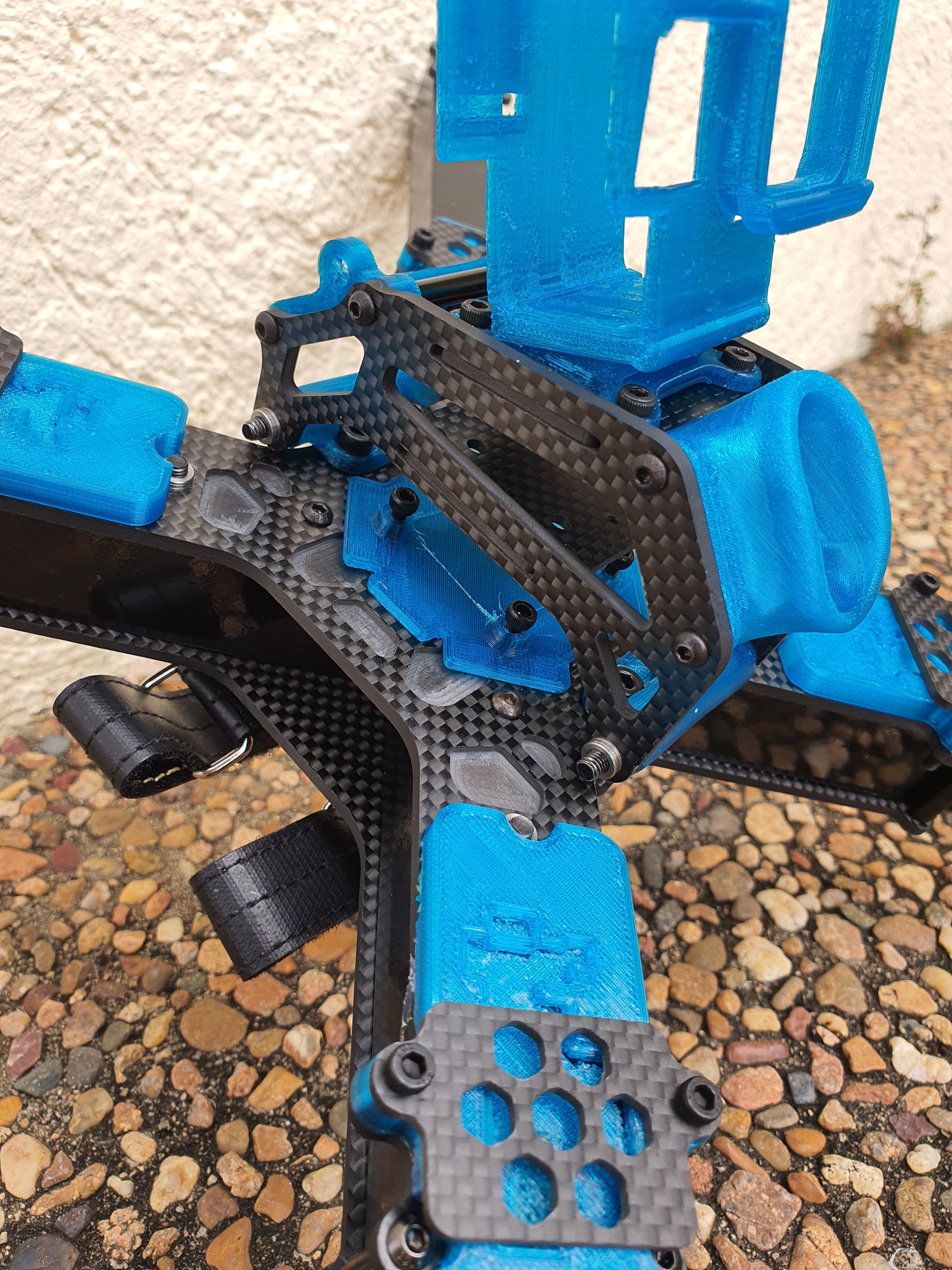 Jormungandr - Midgard Serpent - Beast Class Frame Hardware/Carbon Kit - Rising Sun FPV