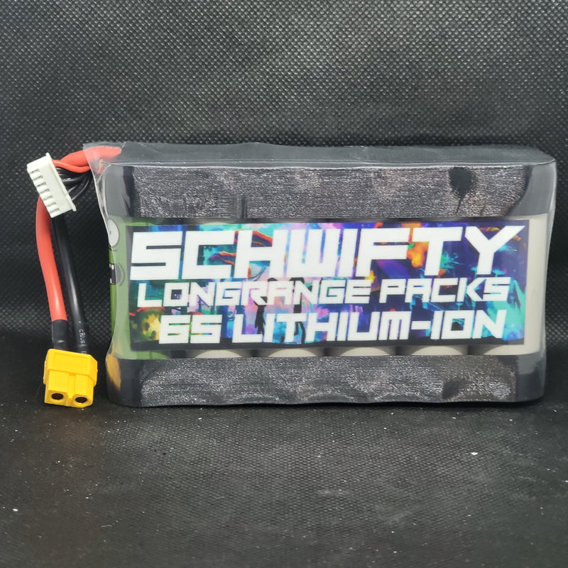 Schwifty Longrange Packs - 6S2P Li-Ion 8400mah