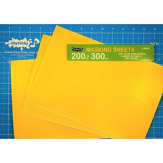 MASKING TAPE SHEETS 3 PACK - Rising Sun FPV