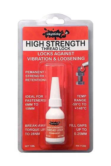 Thread Lock 10mm HIGH STRENGTH THREAD LOCK 10ML