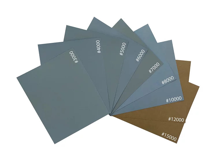 WET & DRY SANDPAPER KIT 9 SHEETS