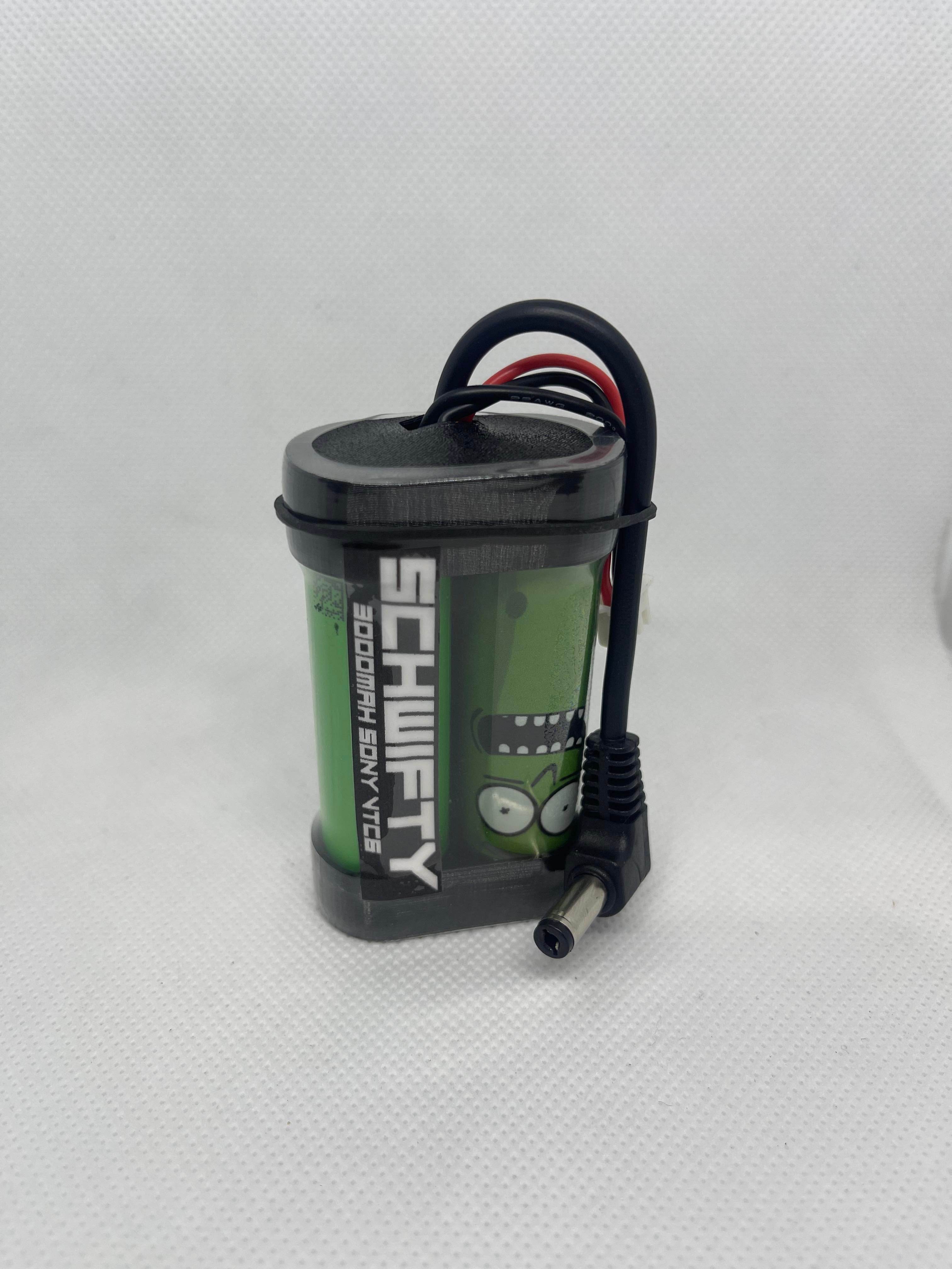 Schwifty Longrange Packs - 2S1P Li-Ion 3000mah Goggle Pack - Rising Sun FPV