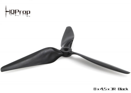 HQ MacroQuad Prop 8X4.5X3(1CCW or 1CW) Black-Carbon Reinforced Nylon - Rising Sun FPV