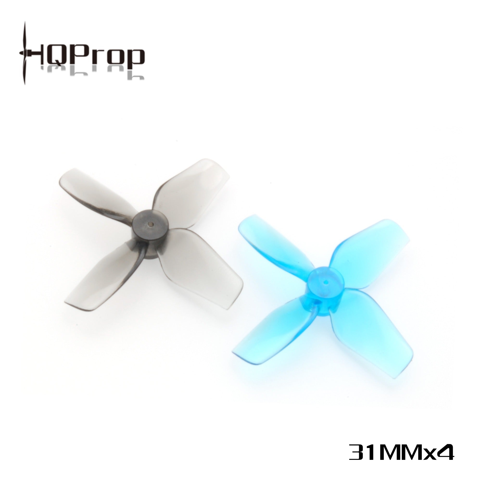 HQ Micro Whoop Prop 31MMX4 (2CW+2CCW)-Poly Carbonate-1MM Shaft - Rising Sun FPV