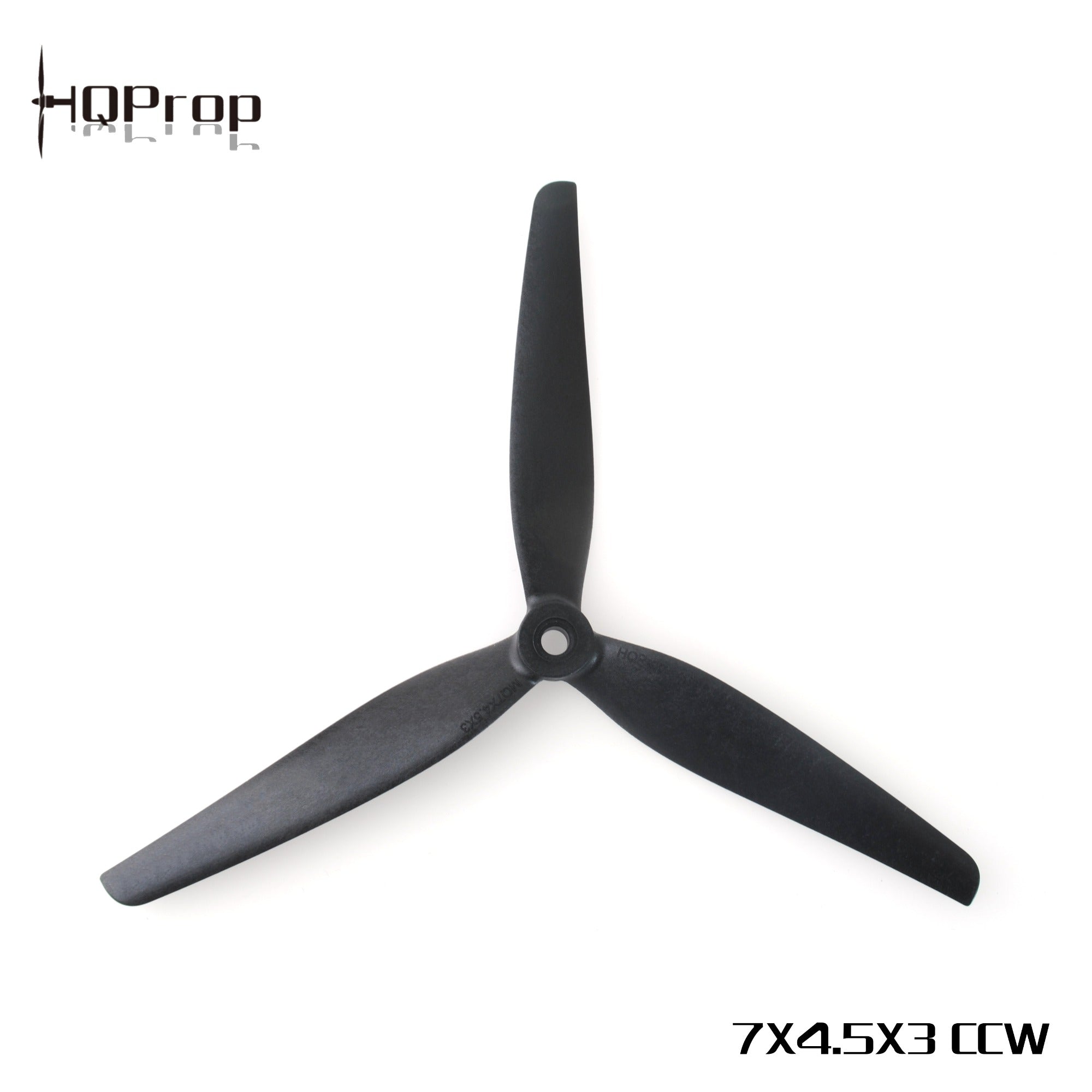 HQ MacroQuad Prop 7X4.5X3 (1CW or 1CCW) Black-Glass Fiber Nylon - Rising Sun FPV