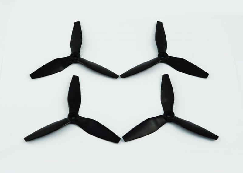 HQ Durable Prop Poly Carbonate 5x4.5x3V3 Tri Blade Propellers CW/CCW 1 Pack (4 Pieces) - Rising Sun FPV