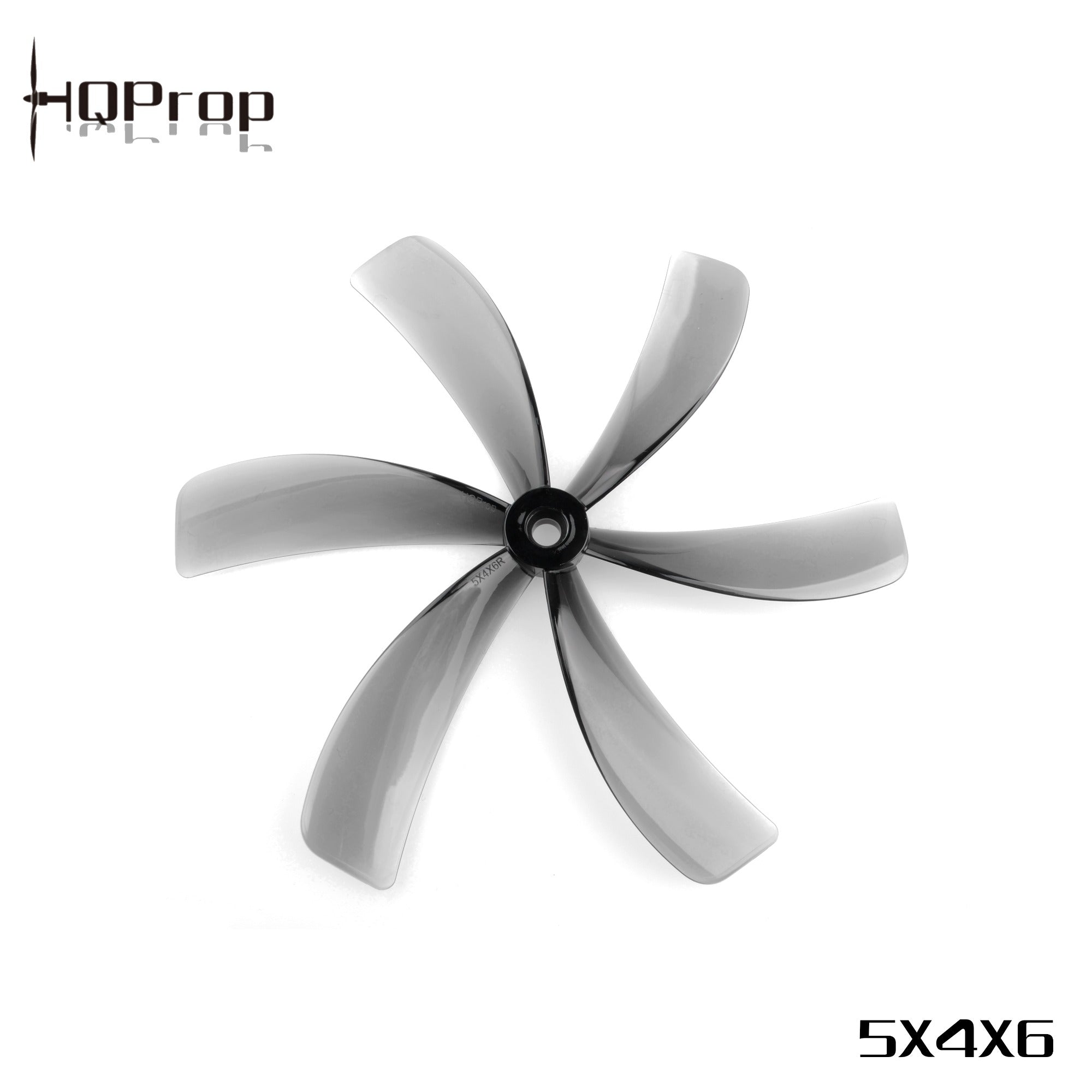 HQProp 5X4X6 Light Grey (2CW+2CCW)-Poly Carbonate - Rising Sun FPV