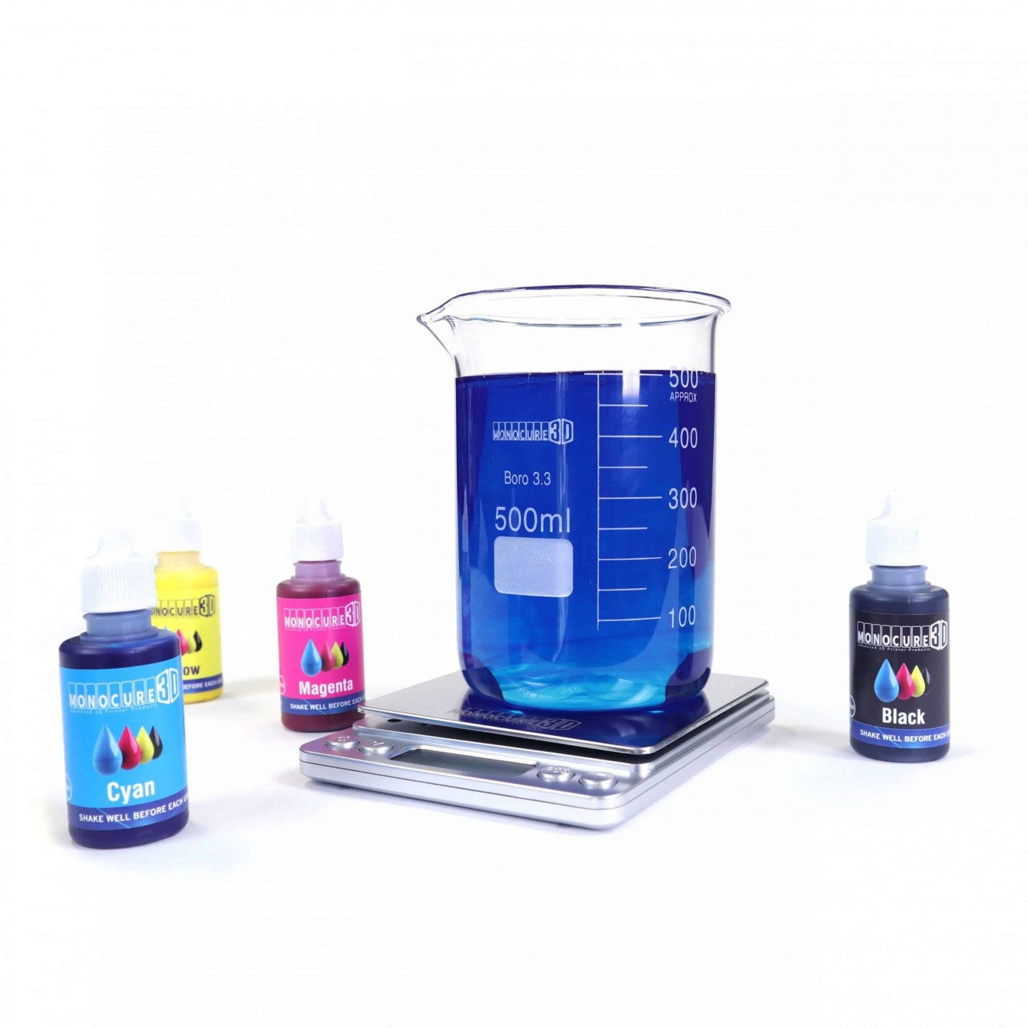 3D CMYK Pigment 100ml - Set