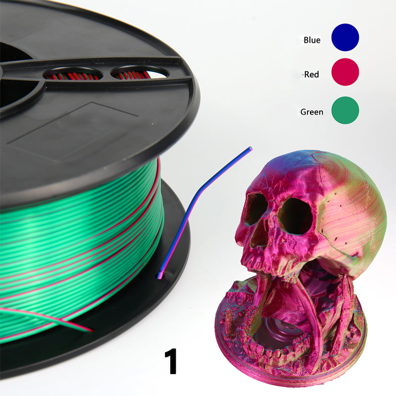 RISING SUN FPV - NOVA Tri Colour Silk PLA FILAMENT 1.75MM