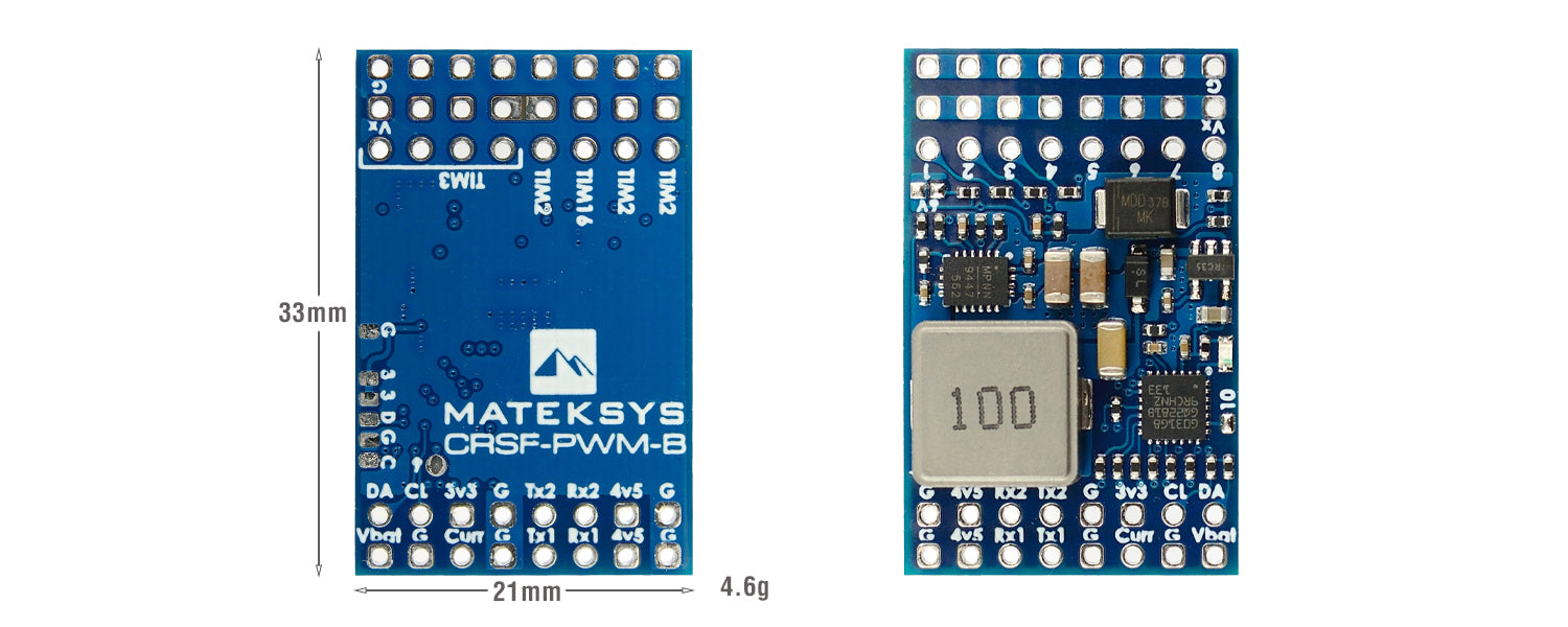 MatekSYS CRSF TO PWM-B CONVERTER - Rising Sun FPV