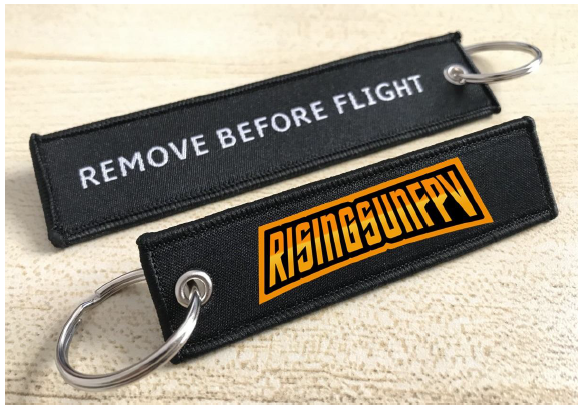 Remove Before Flight - Keychain - Rising Sun FPV