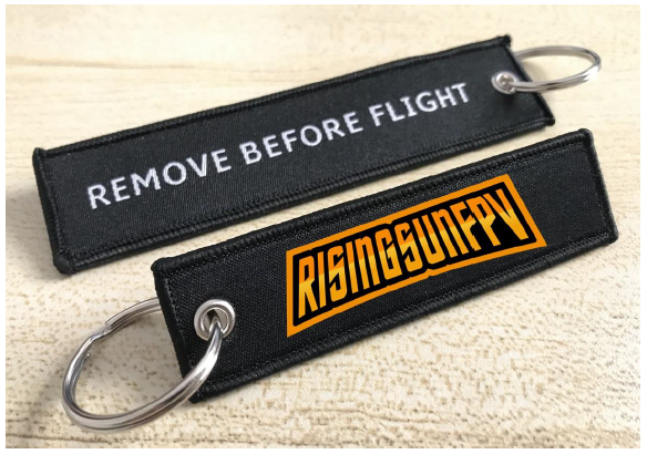 Remove Before Flight - Keychain
