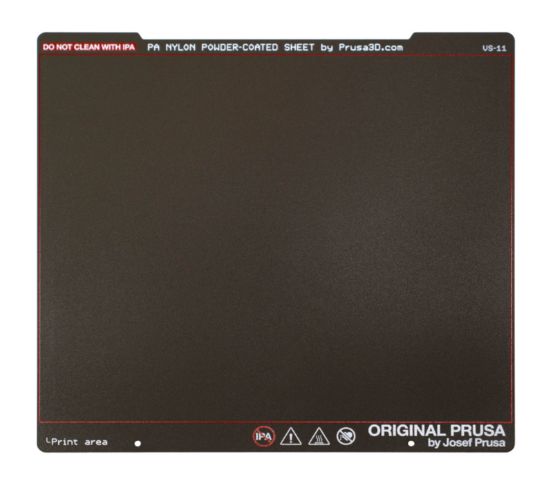 Prusa Double-sided Powder-coated PA Nylon Spring Steel Sheet