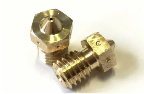 Brass E3D V6 Nozzle