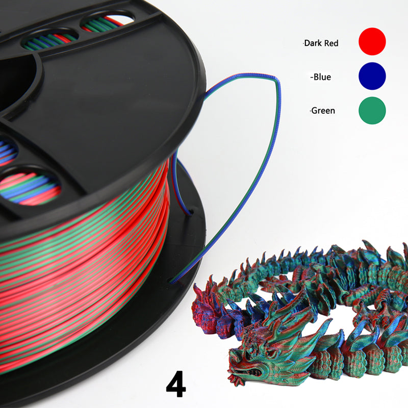 RISING SUN FPV - NOVA Tri Colour Silk PLA FILAMENT 1.75MM