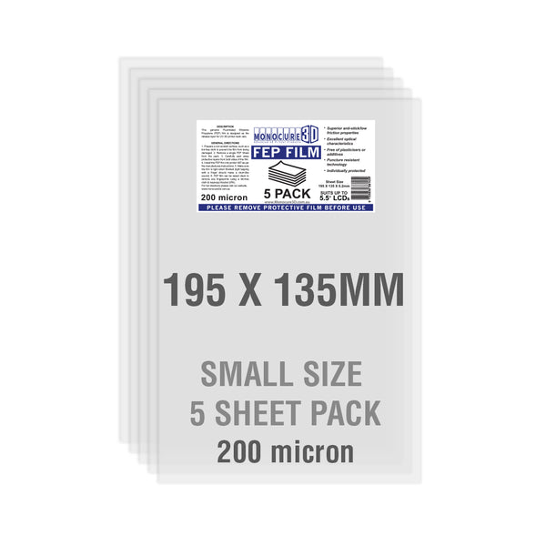 Fep Film 200 Microns (5 Sheet Pack)
