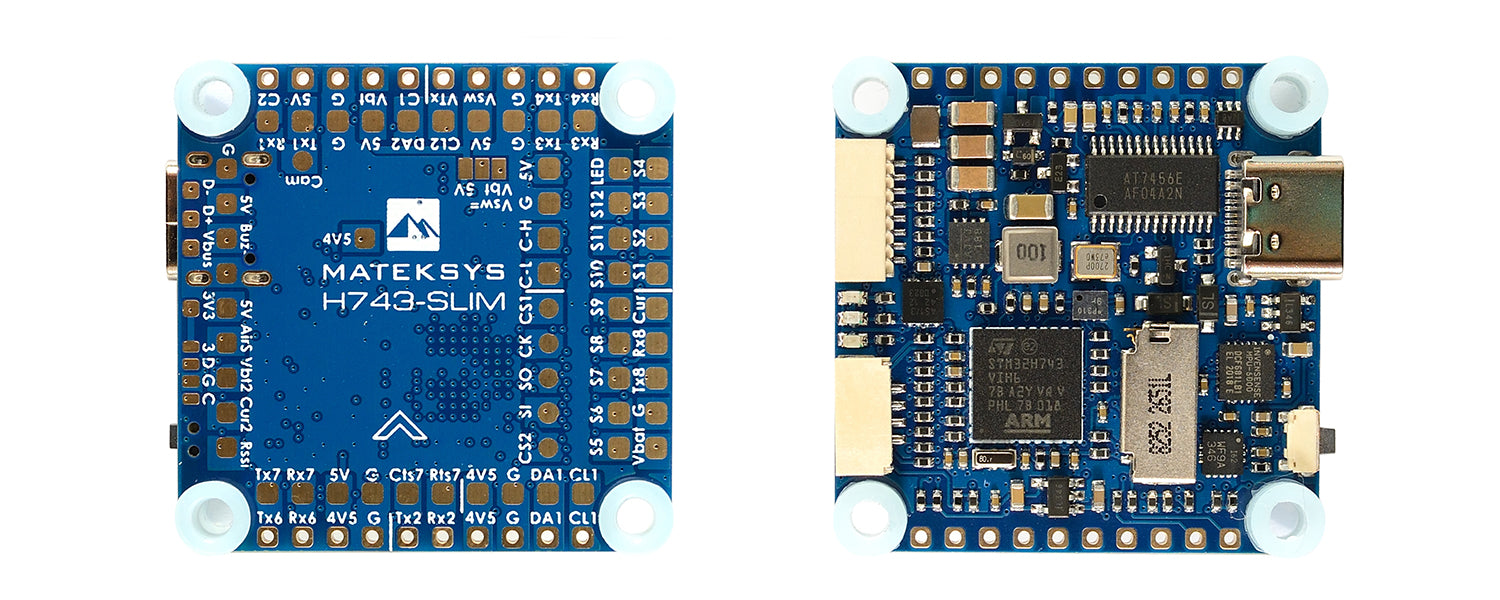 MatekSYS FLIGHT CONTROLLER H743-SLIM V3 - Rising Sun FPV