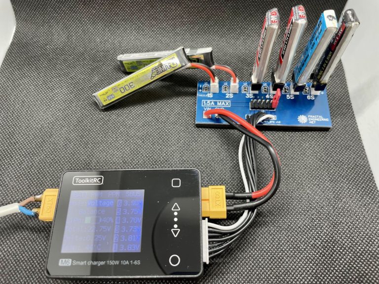 Whoop Juice Transfer Station – 1S Balance Charging Board - Rising Sun FPV