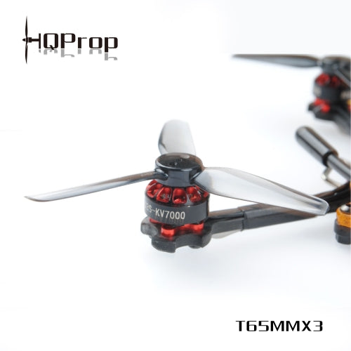 HQ Durable Prop T65MMX3 Light Grey (2CW+2CCW)-Poly Carbonate