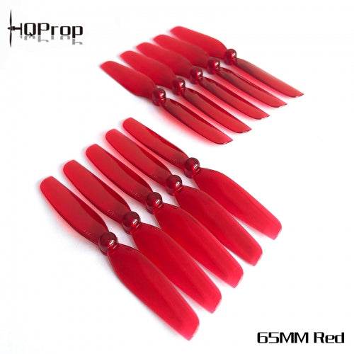 HQ Micro Prop 65MM (5CW+5CCW)-Poly Carbonate-1.5MM Shaft - Rising Sun FPV