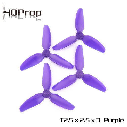 HQ Durable Prop T2.5X2.5X3 (2CW+2CCW)-Poly Carbonate