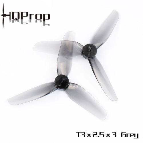 HQ Durable Prop T3X2.5X3 Grey (2CW+2CCW)-Poly Carbonate - Rising Sun FPV