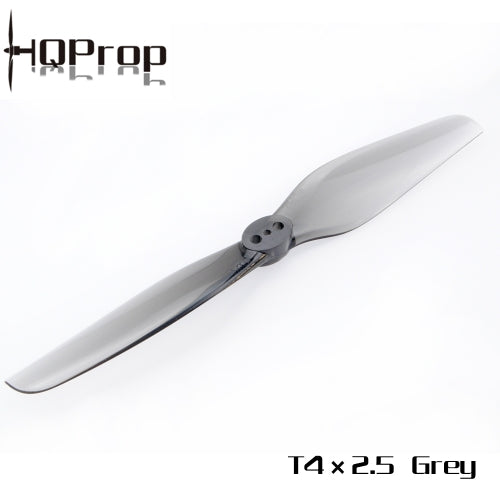 HQ Durable Prop T4X2.5Grey （2CW+2CCW)-Poly Carbonate