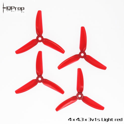 HQ Durable Prop 4X4.3X3V1S (2CW+2CCW)-Poly Carbonate