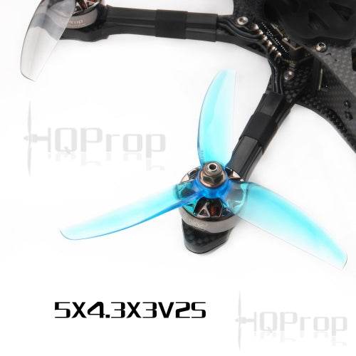 HQ Freestyle Prop 5X4.3X3V2S (2CW+2CCW)-Poly Carbonate - Rising Sun FPV