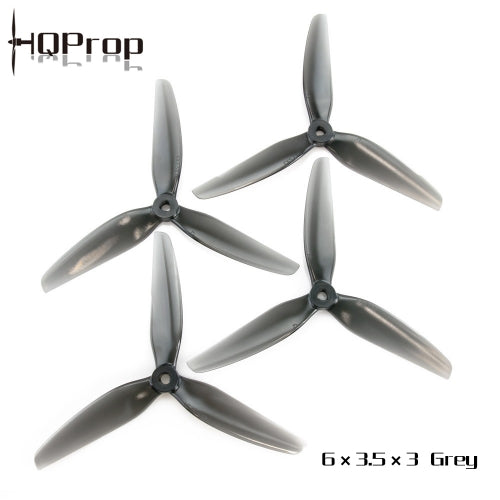 HQ Durable Prop 6X3.5X3 Light Grey (2CW+2CCW)-Poly Carbonate-POPO