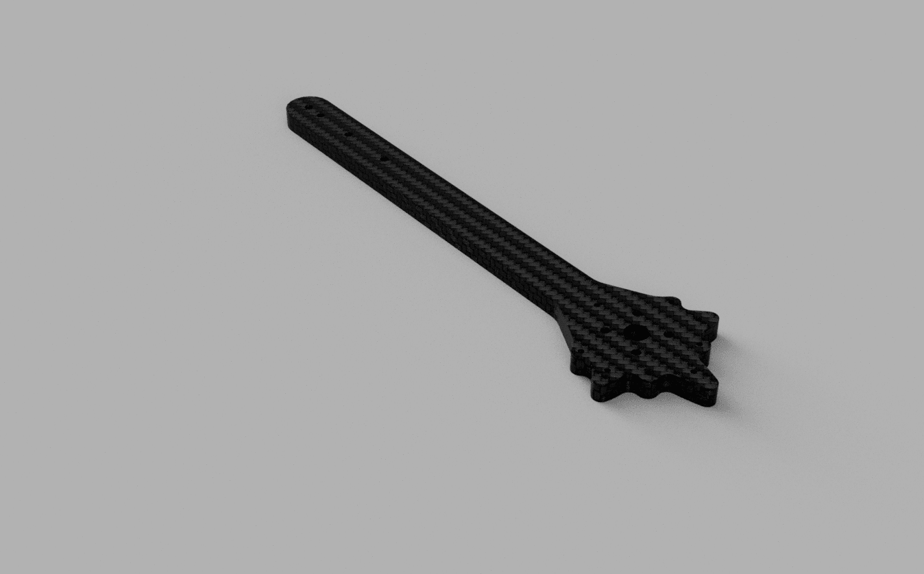 Nasty495V2 spare arm (Stand in Quad Designs) - Rising Sun FPV