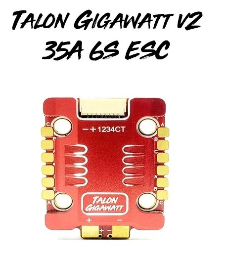 Heli-Nation Talon Gigawatt V2 4in1 20x20 35A 6S ESC - Rising Sun FPV