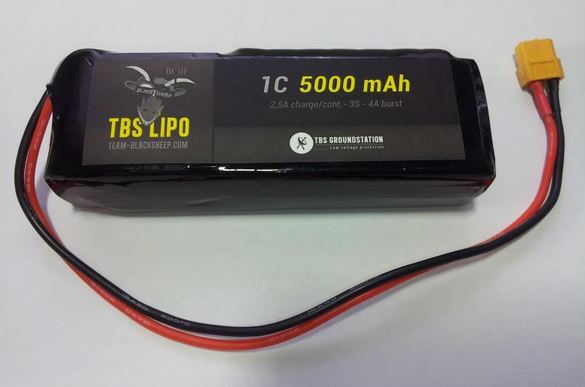 Team Blacksheep 3s 5000mAh Groundstation Lipo