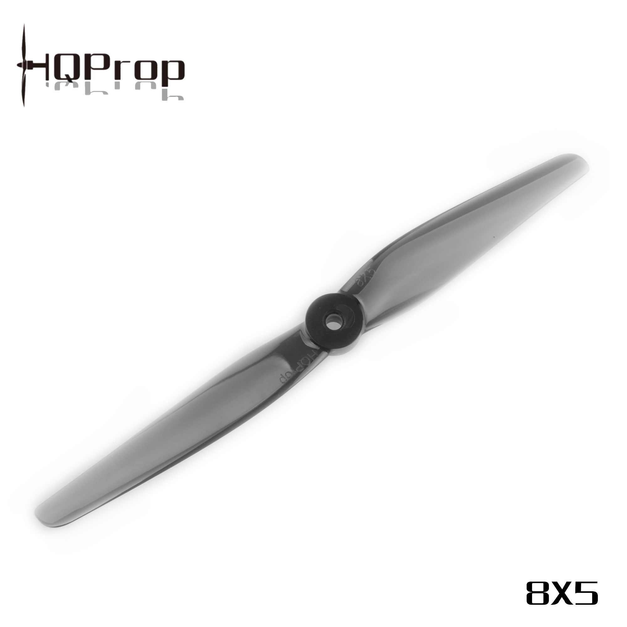 HQProp 8X5 Light Grey (2CW+2CCW)-Poly Carbonate - Rising Sun FPV