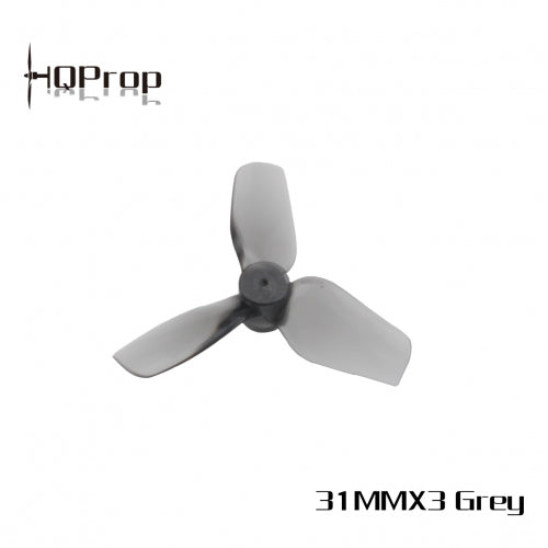 HQ 31mm Ultralight 3-Blade Propellers (1.0mm Shaft) - Rising Sun FPV