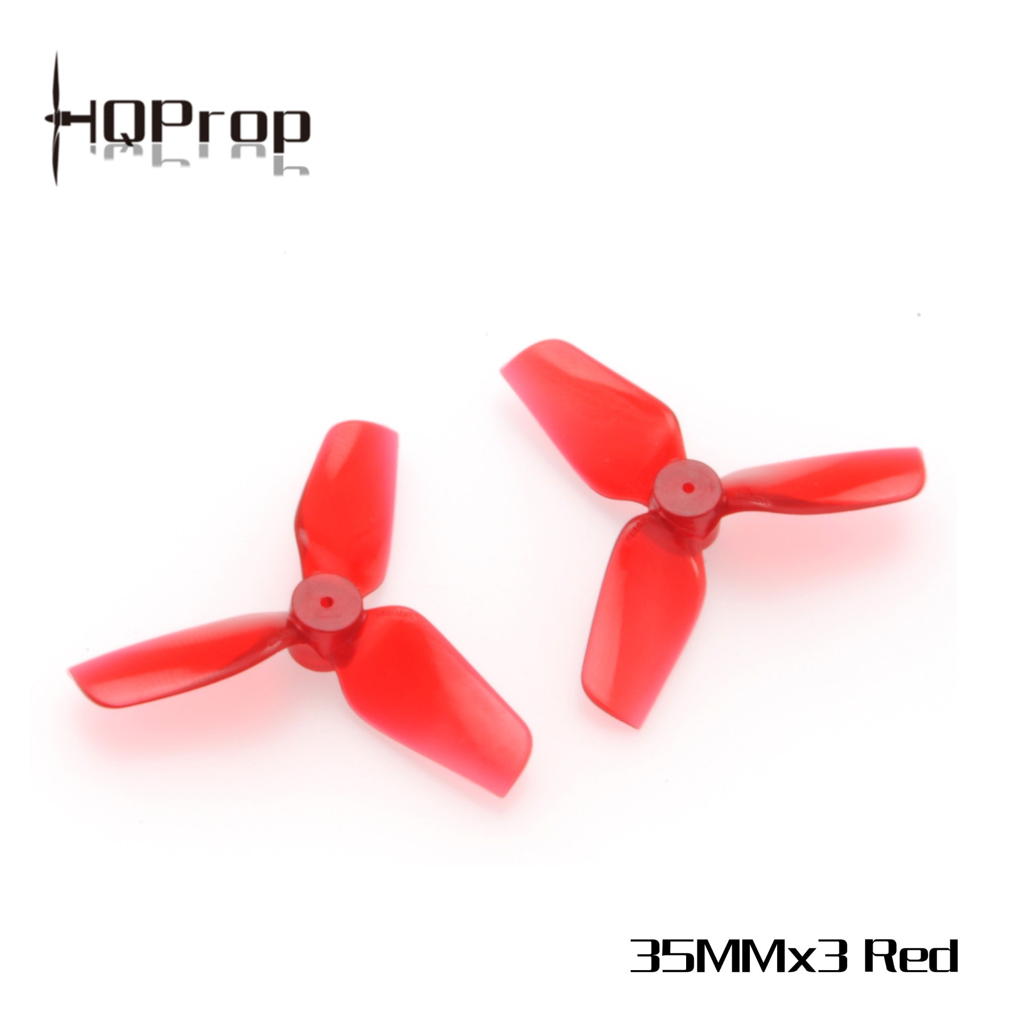 HQ Micro Whoop Prop 35MMX3 (2CW+2CCW)-Poly Carbonate-1MM Shaft - Rising Sun FPV