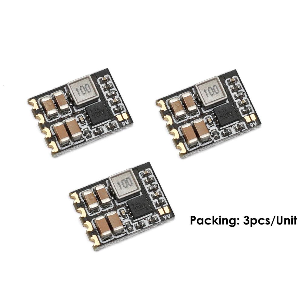 MatekSYS MICRO BEC 6~30V to 5V/9V-ADJ, 3pcs/unit - Rising Sun FPV